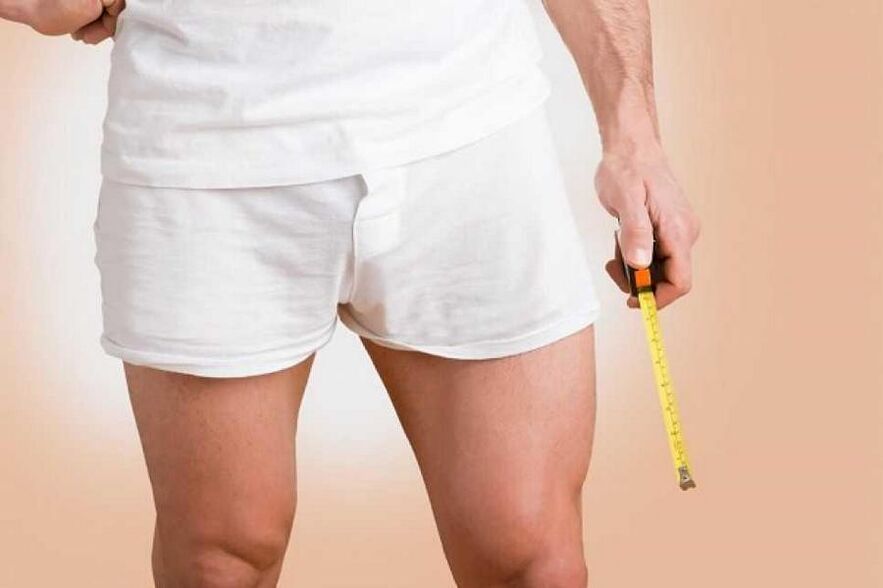 un home dun centímetro mide un membro antes de engordar